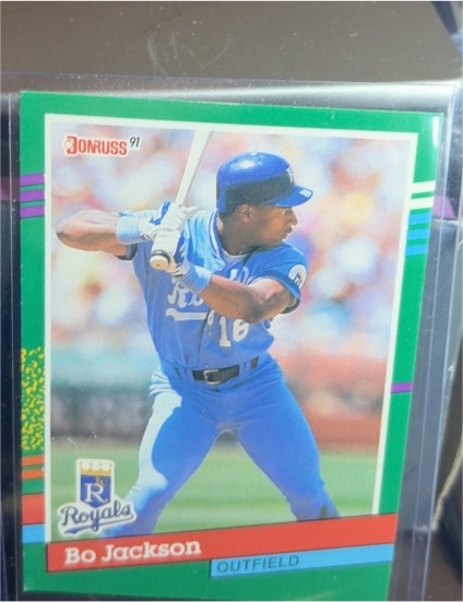 1991 Donruss #632 Bo Jackson — front
