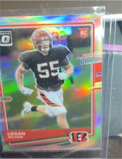 2020 Donruss Optic #143 Logan Wilson — front