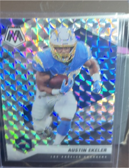 2021 Panini Mosaic #114 Austin Ekeler — front