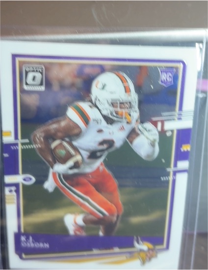 2020 Panini Donruss Optic #102 K.J. Osborn — front
