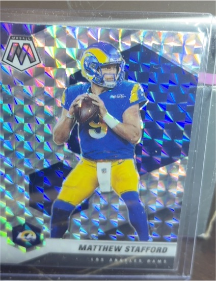 2021 Panini Mosaic #205 Matthew Stafford — front