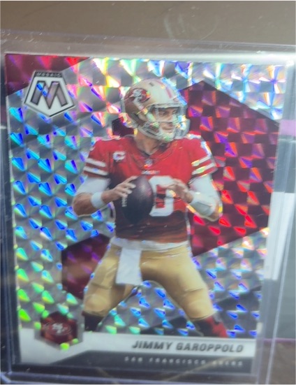 2021 Panini Mosaic #173 Jimmy Garoppolo — front