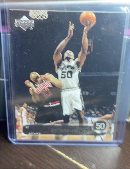 1998 Upper Deck #50 David Robinson — front