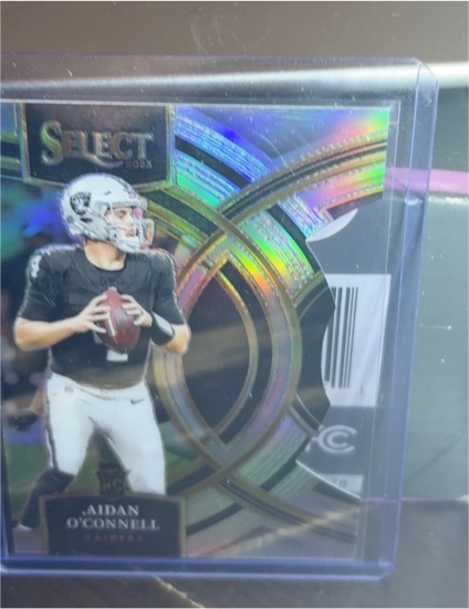 2023 Panini Select Premier Level #163 Aidan O'Connell RC — front