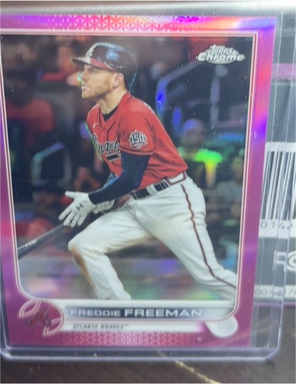 2022 Topps Chrome #14 Freddie Freeman — front