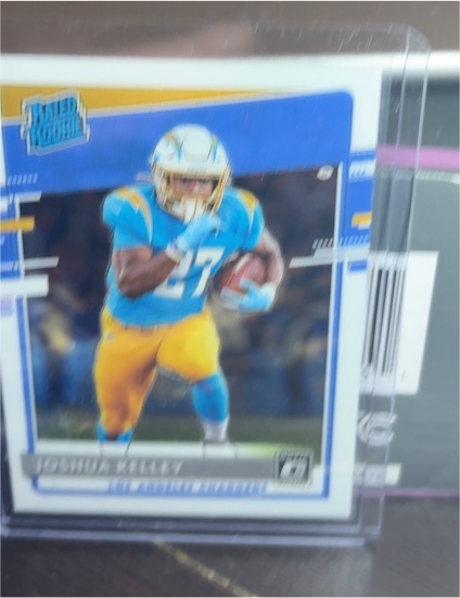 2020 Panini Donruss Optic #188 Joshua Kelley Rated Rookie — front