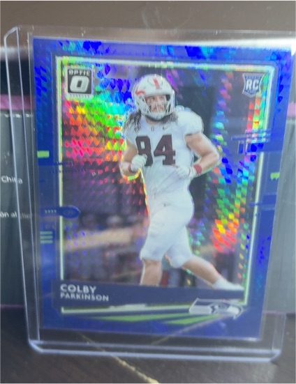 2020 Donruss Optic #127 Colby Parkinson — front