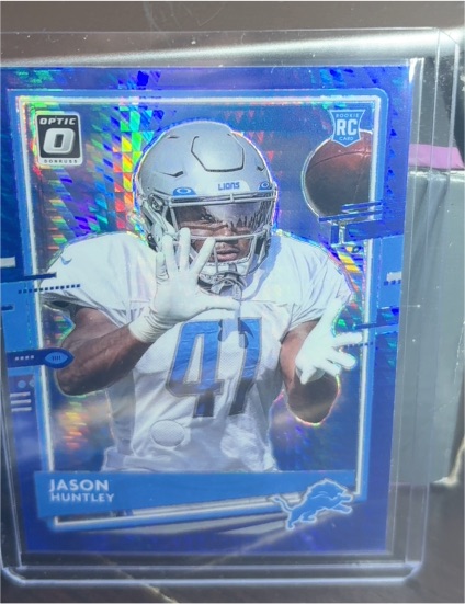2020 Donruss Optic #104 Jason Huntley — front