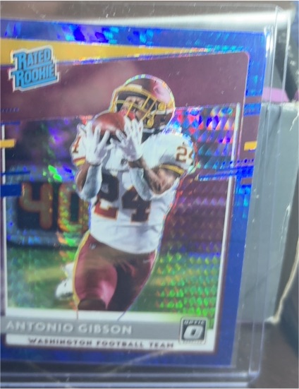 2020 Donruss Optic #185 Antonio Gibson — front