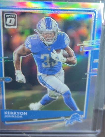2020 Panini Donruss Optic #37 Kerryon Johnson — front