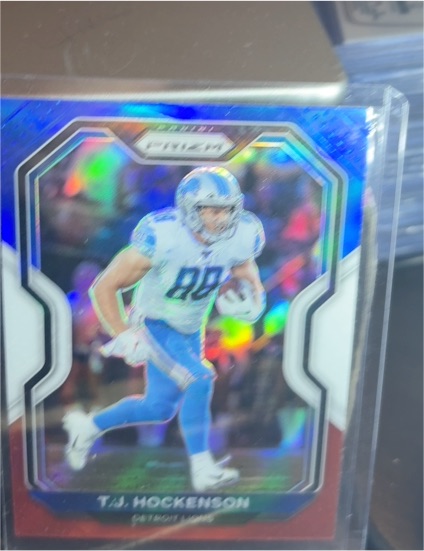 2020 Panini Prizm #201 T.J. Hockenson — front