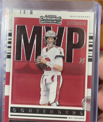 2021 Panini Contenders #MVP-TBR Tom Brady — front