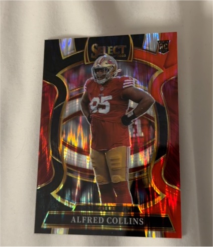 2025 Panini Select Concourse #17 Alfred Collins — front