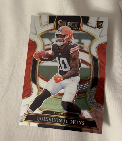 2025 Panini Select #55 Quinshon Judkins — front