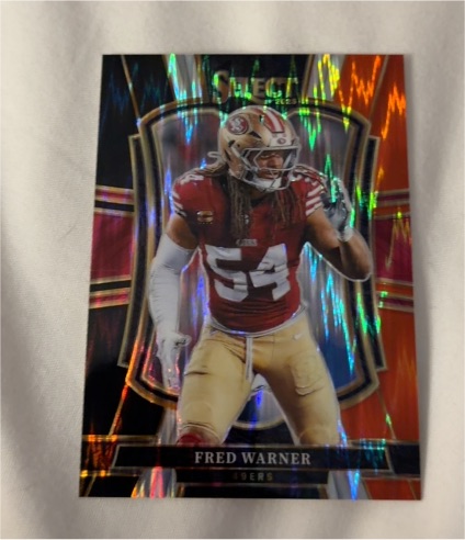 2025 Panini Select #118 Fred Warner — front