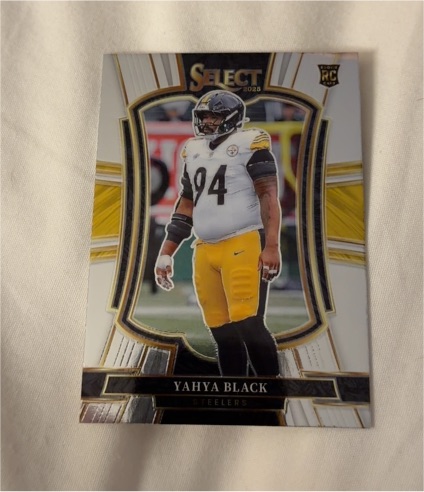 2025 Panini Select #153 Yahya Black — front