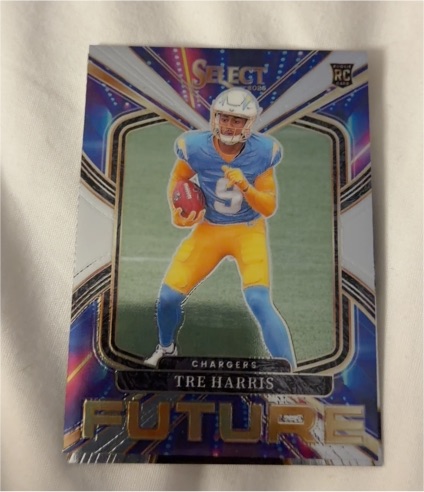 2025 Panini Select Futures #14 Tre Harris — front