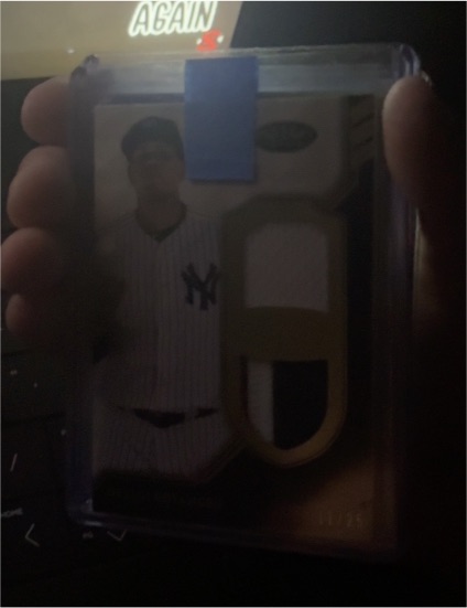 2025 Topps Tribute #DR-AJ Aaron Judge — front