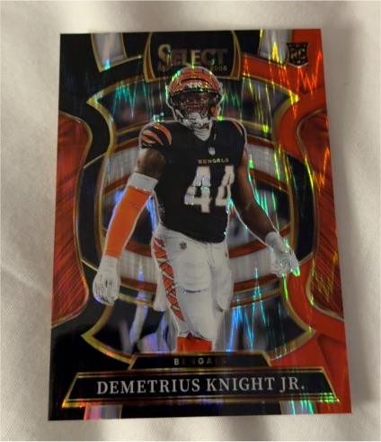 2025 Panini Select #58 Demetrius Knight Jr. — front