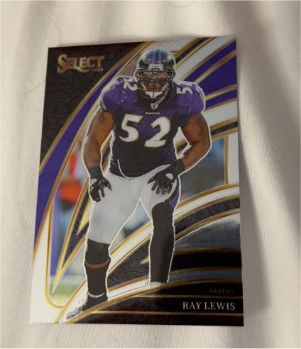 2025 Panini Select #299 Ray Lewis — front