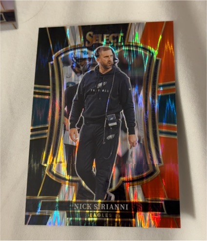 2025 Panini Select Premier #192 Nick Sirianni — front