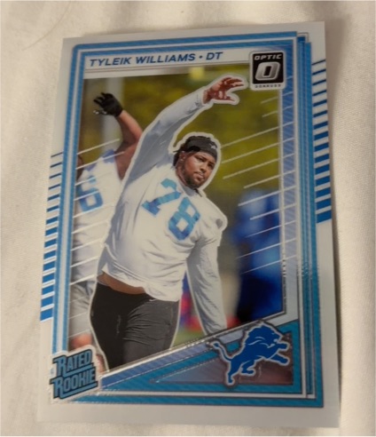 2025 Panini Donruss Optic #246 Tyleik Williams — front