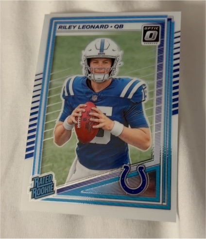 2025 Panini Donruss Optic #255 Riley Leonard — front