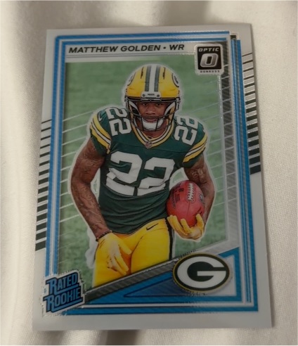 2025 Donruss Optic #205 Matthew Golden — front