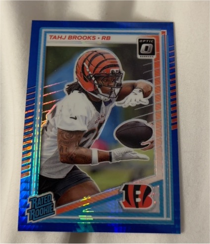 2025 Panini Donruss Optic #268 Tahj Brooks — front