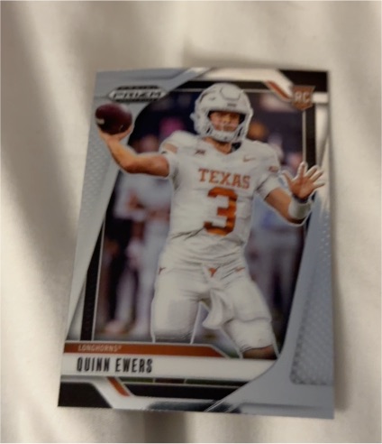 2025 Panini Prizm Draft Picks #126 Quinn Ewers — front
