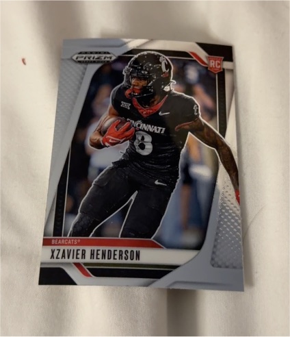 2025 Panini Prizm Draft Picks #15 Xzavier Henderson — front