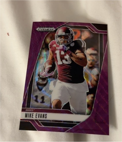 2025 Panini Prizm Draft Picks #196 Mike Evans — front