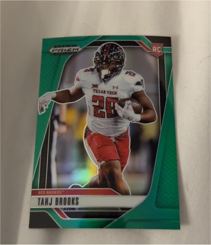 2025 Panini Prizm Draft Picks #134 Tahj Brooks — front