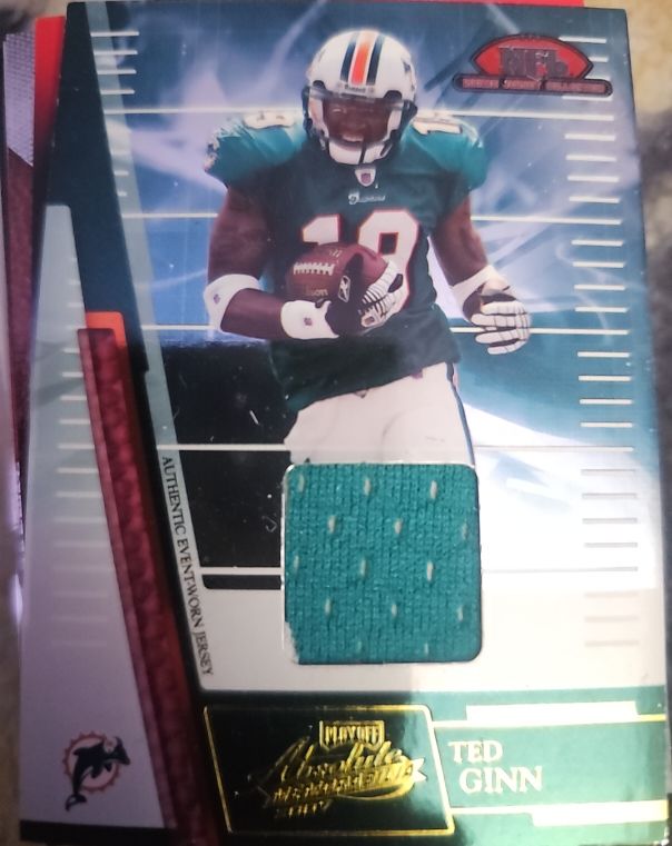2007 Playoff Absolute Memorabilia Rookie Jersey Collection #RJC-1 Ted Ginn Jr. — front