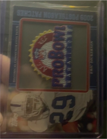 2009 Topps Postseason Patches #PPR17 Earl Campbell — front