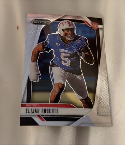 2025 Panini Prizm Draft Picks #109 Elijah Roberts — front