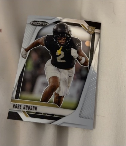 2025 Panini Prizm Draft Picks #136 Kobe Hudson — front