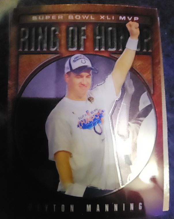 2007 Topps Chrome #RH41-PM Peyton Manning Ring of Honor — front