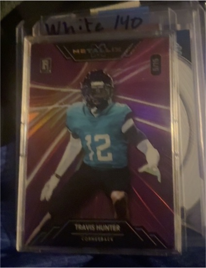 2025 Wildcard Metallix #140 Travis Hunter — front