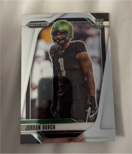 2025 Panini Prizm Draft Picks #95 Jordan Burch — front