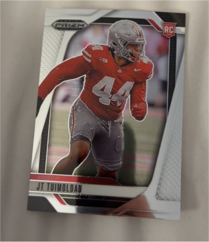 2025 Panini Prizm Draft Picks #81 JT Tuimoloau — front