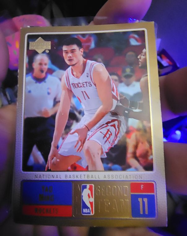 2007-08 Upper Deck All NBA Second Team Gold #NBA8 Yao Ming — front