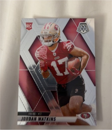 2025 Panini Mosaic #359 Jordan Watkins — front