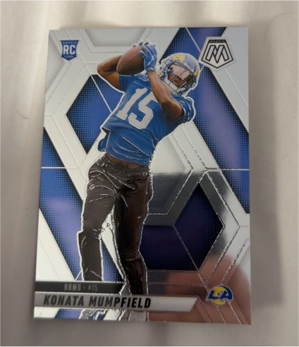2025 Panini Mosaic #393 Konata Mumpfield — front