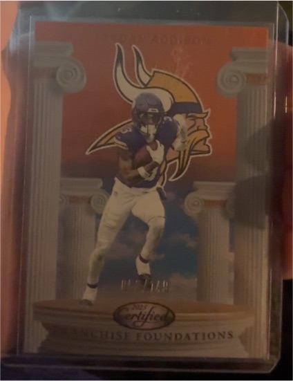 2025 Panini Certified Franchise Foundations #FFO-JAN Jordan Addison — front