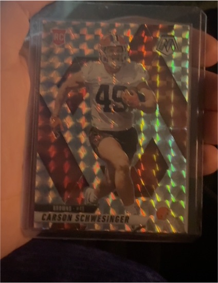 2025 Panini Mosaic #371 Carson Schwesinger — front