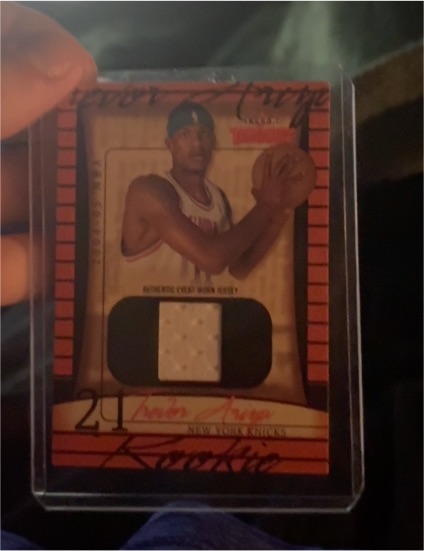2004-05 Fleer Sweet Sigs #SS-21 Stephon Marbury — front