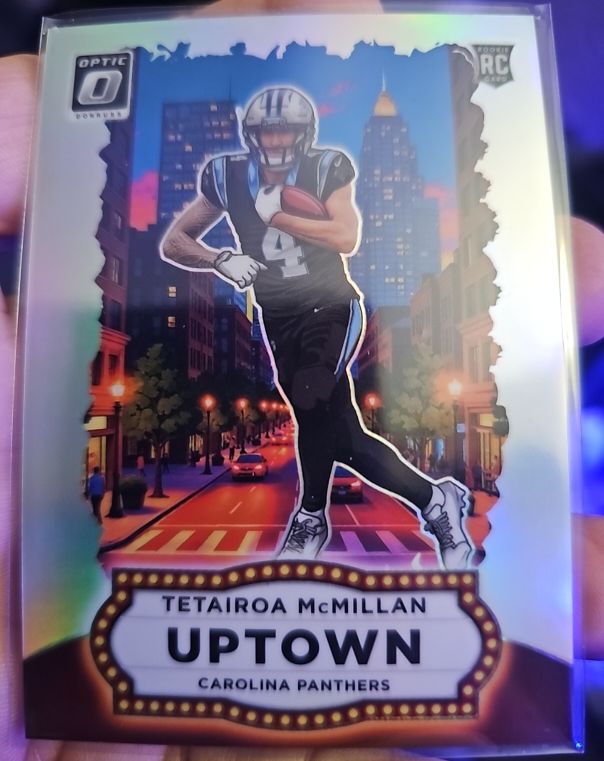 2025 Panini Donruss Optic Uptown #20 Tetairoa McMillan — front