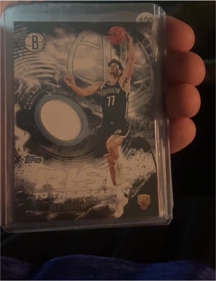 2025-26 Topps Rise to the Occasion #RTO-BS Ben Saraf — front