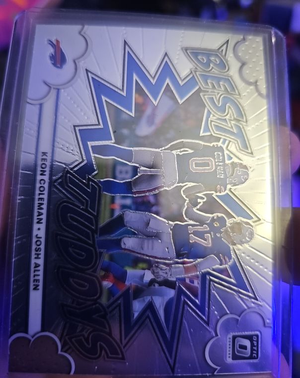 2025 Panini Donruss Optic #13 Best Tuddys Josh Allen Keon Coleman — front